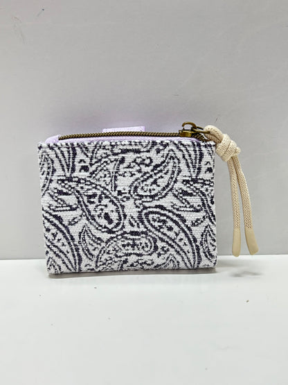 Cartera Pequeña Hojas Morado