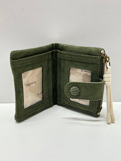 Cartera Pequeña Pana Oliva