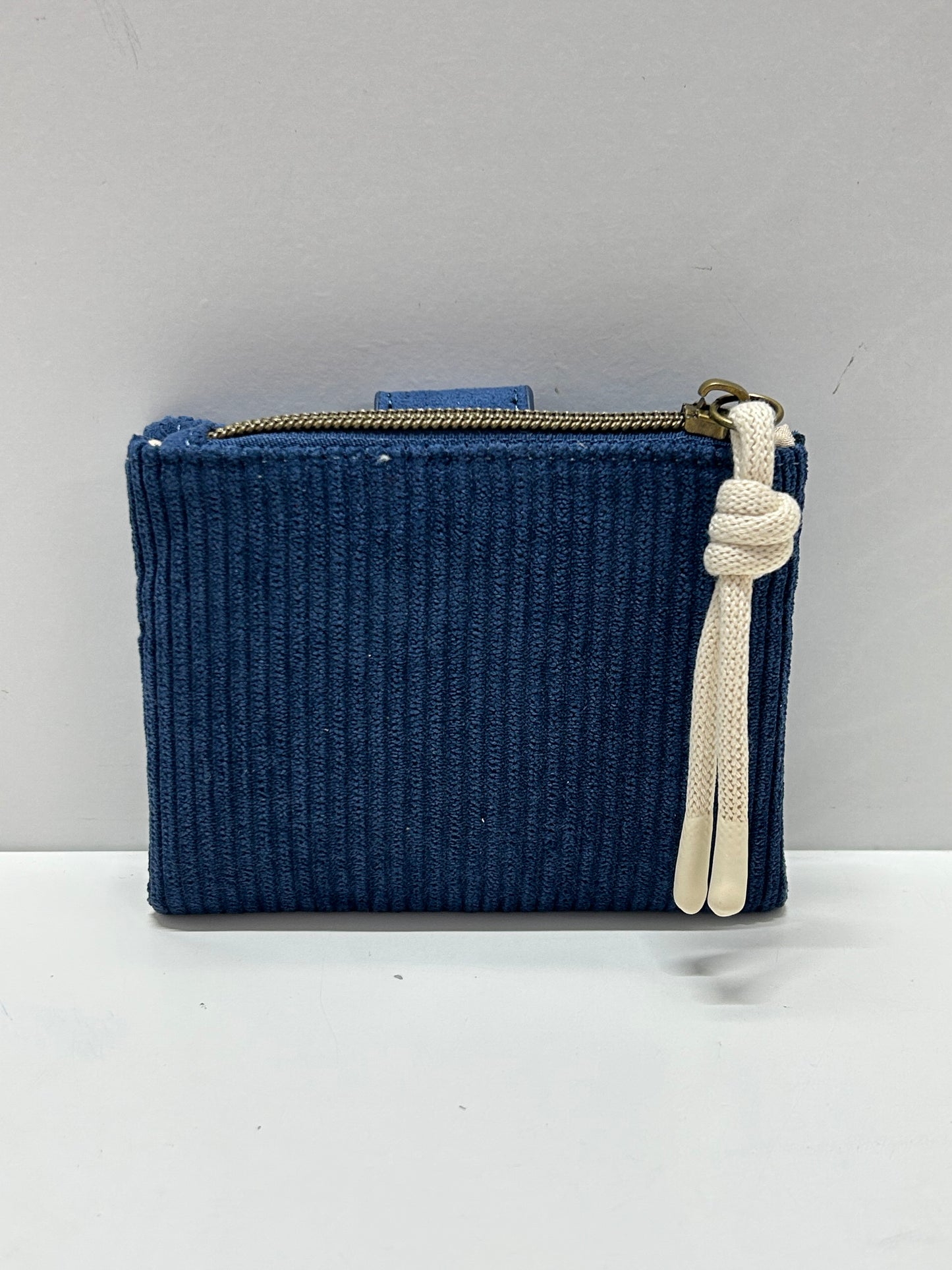 Cartera Pequeña Pana Azulón