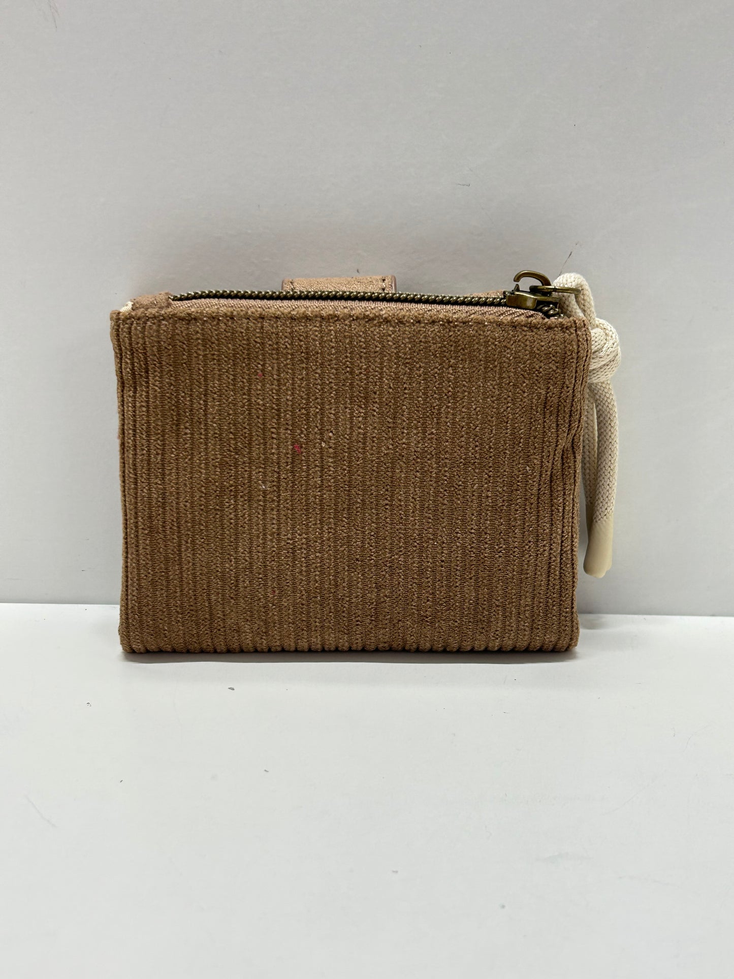 Cartera Pequeña Pana Marrón tostado