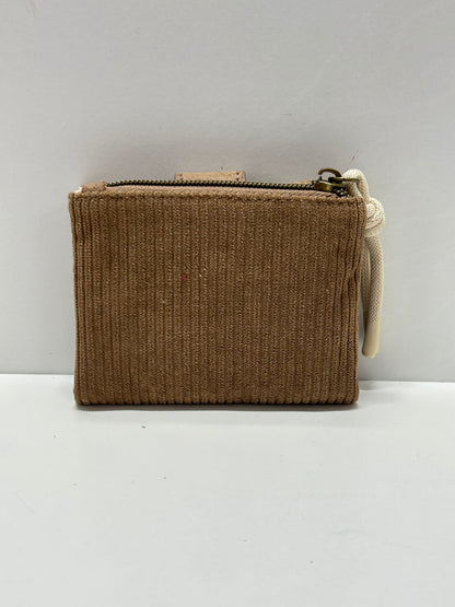 Cartera Pequeña Pana Marrón tostado