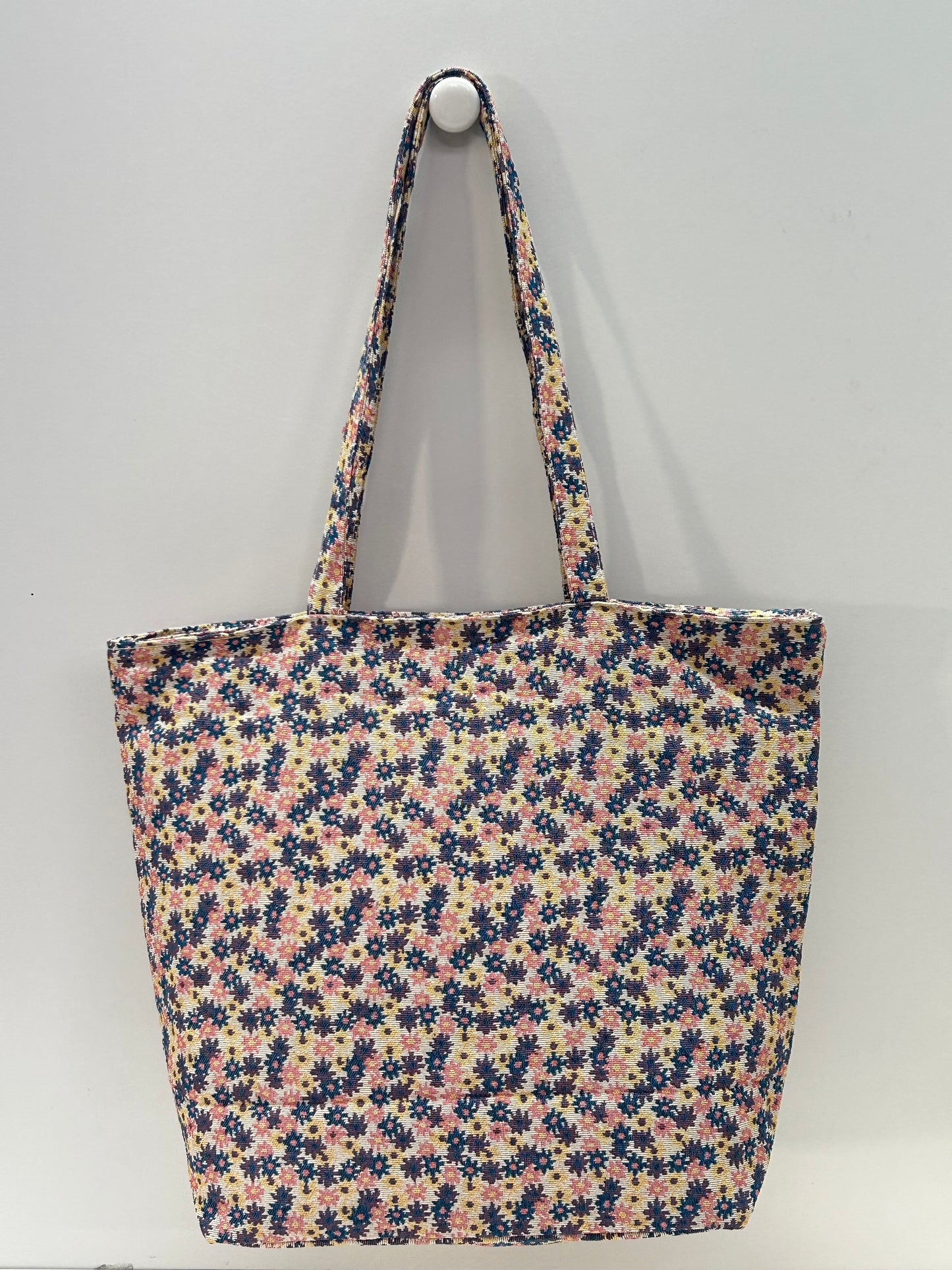 Bolsa Tote Bag Grande Florecillas