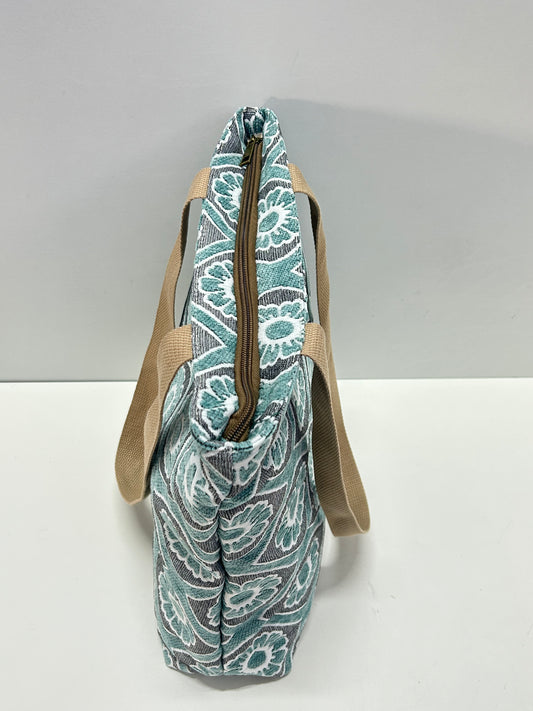 Bolsa Tote Bag Flor Celeste