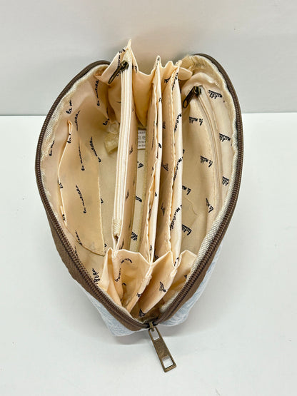 Portatodo sin asa Gingham Azul Marino