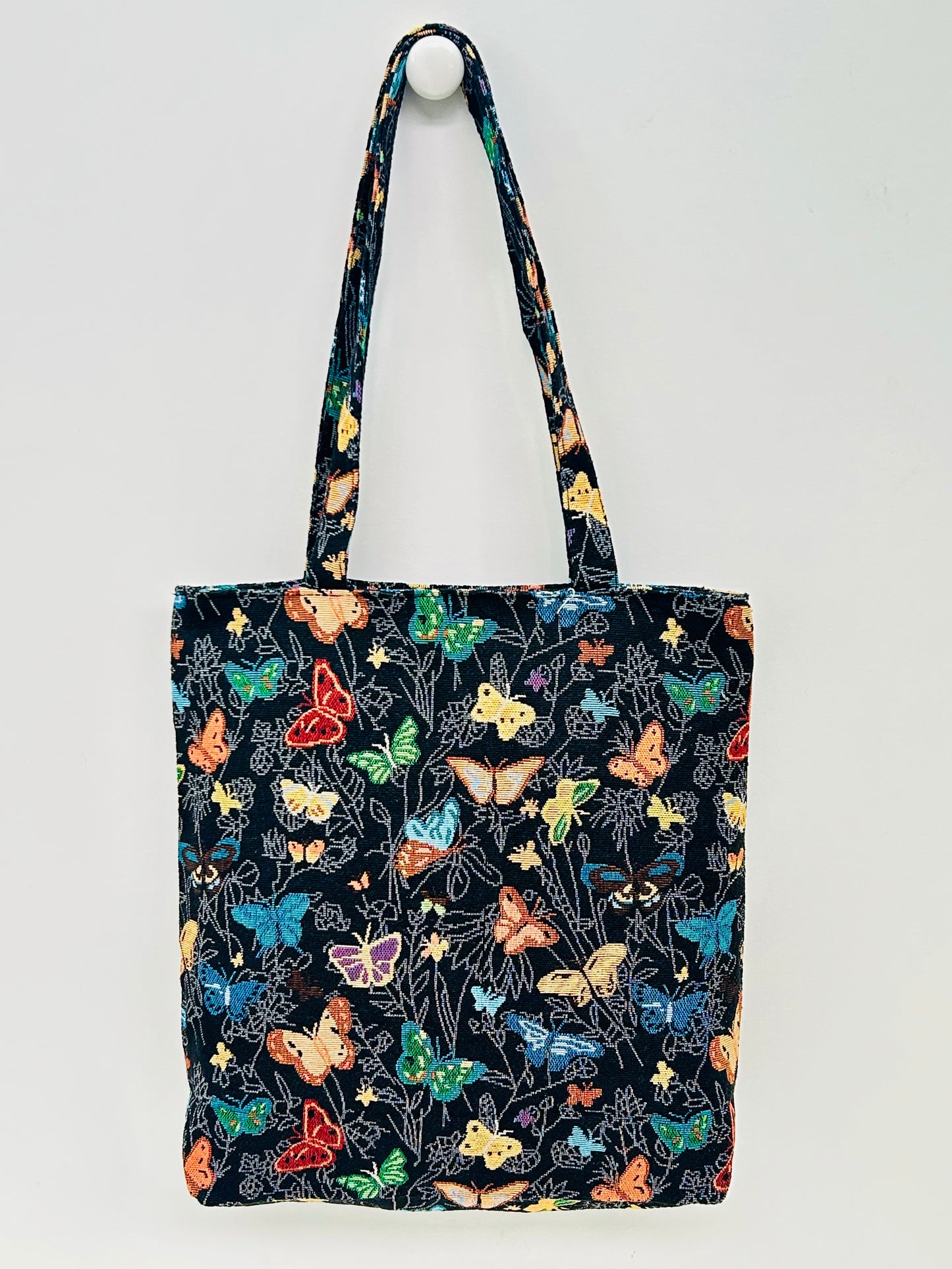 Bolsa Tote Mariposas negro