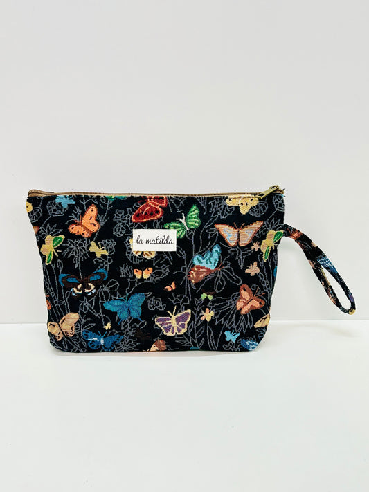Neceser Maxi Mariposas negro