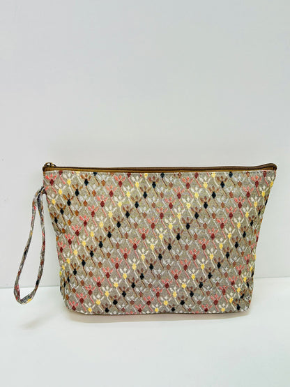 Neceser Maxi Rombo beige