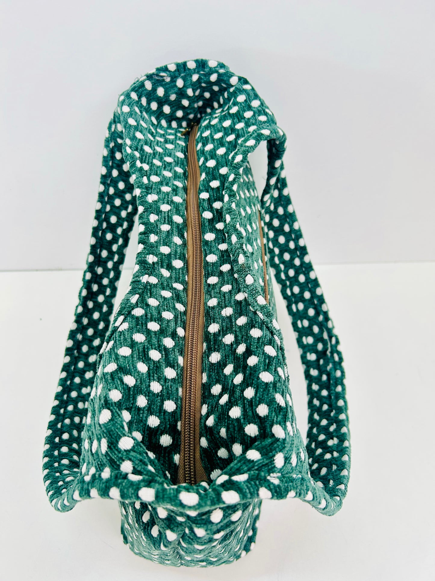 Bolso Irene Lunares Verde