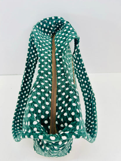 Bolso Irene Lunares Verde
