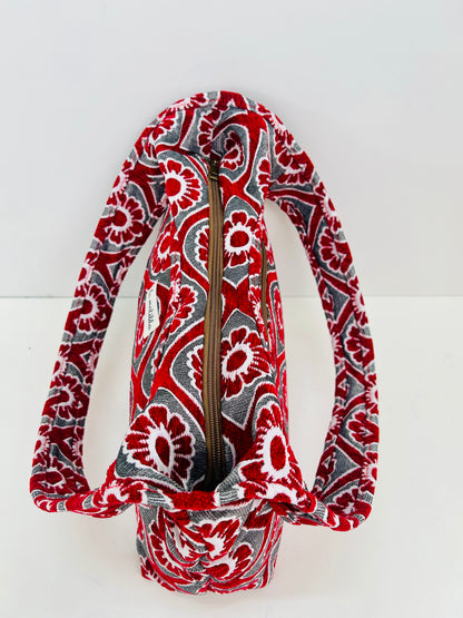 Bolso Irene Flor Rojo