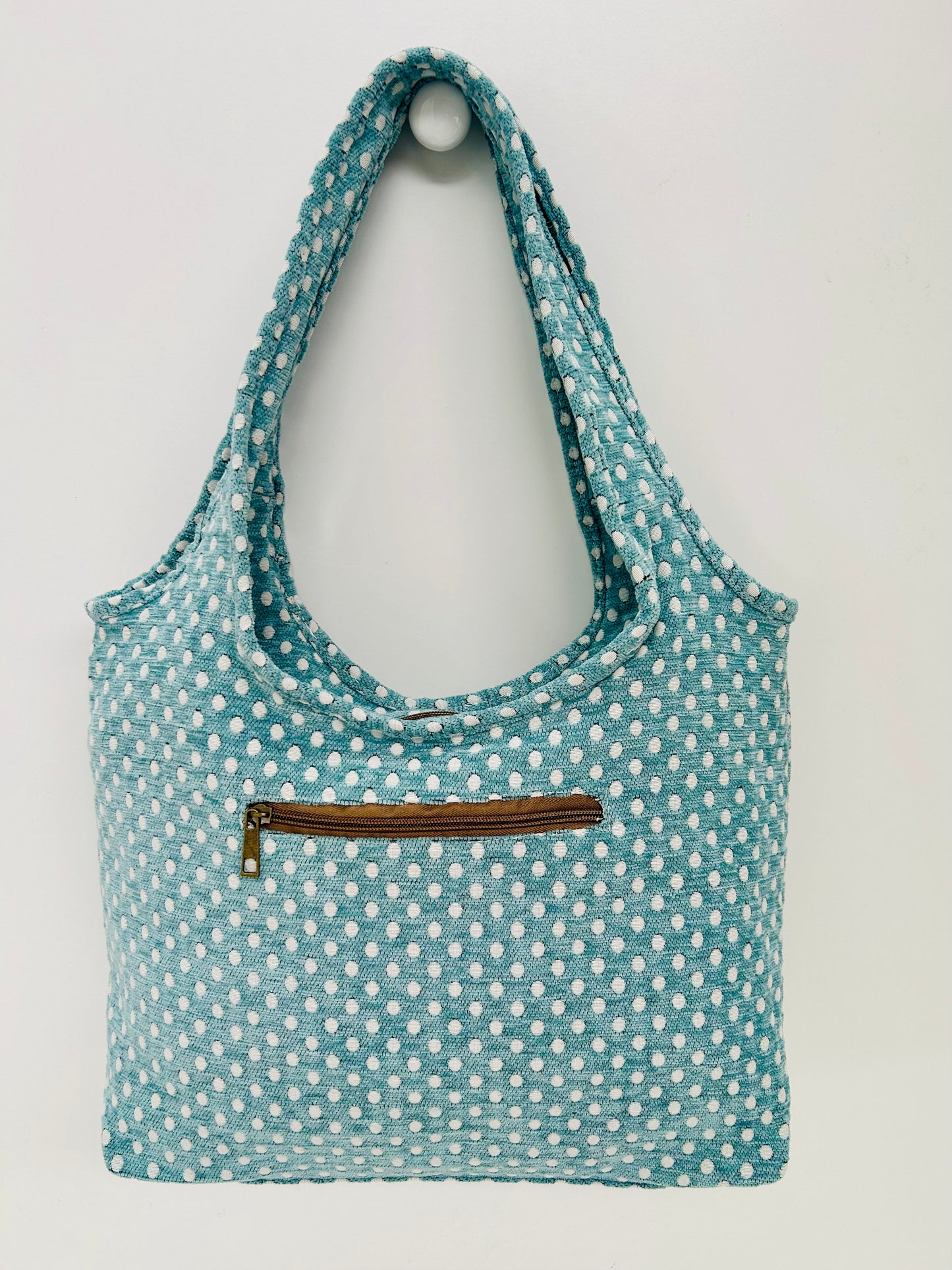 Bolso Irene Lunares Celeste