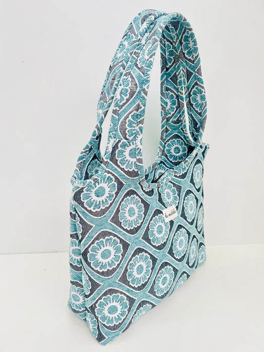 Bolso Irene Flor Celeste
