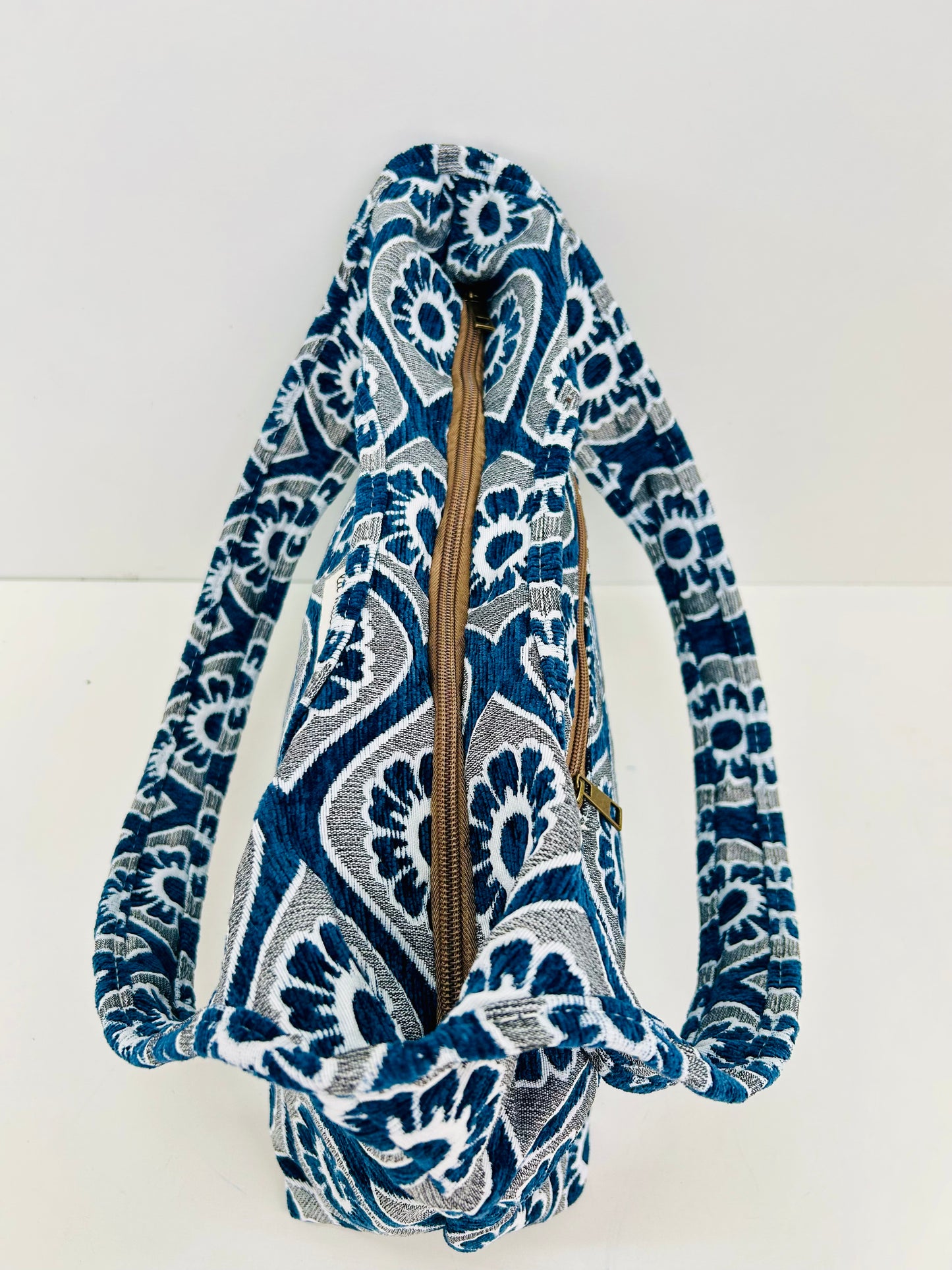 Bolso Irene Flor Azul Marino