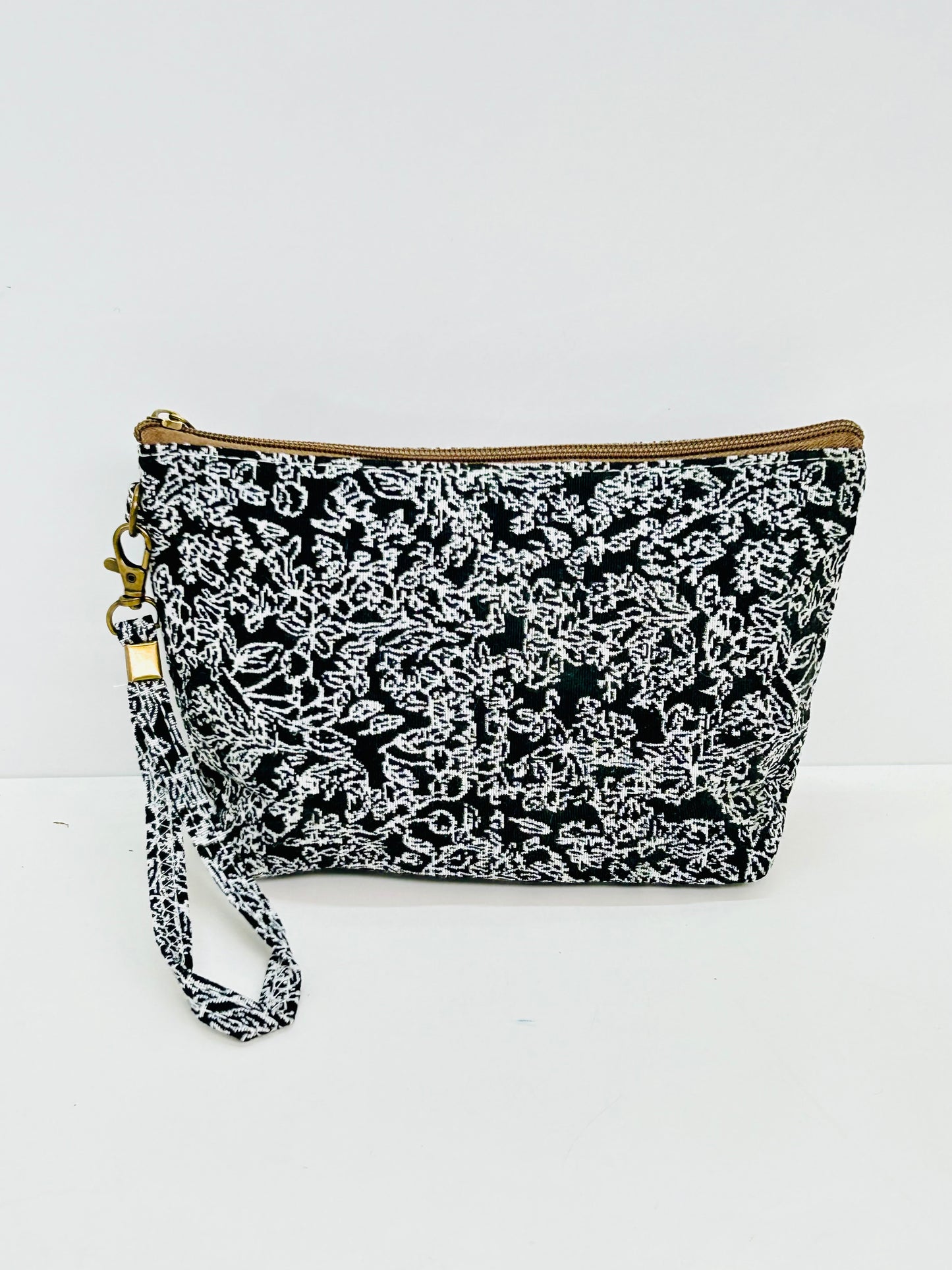 Neceser Maxi Patern Negro/Blanco