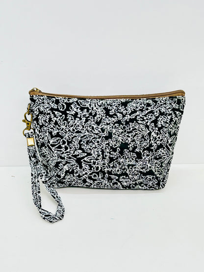 Neceser Maxi Patern Negro/Blanco