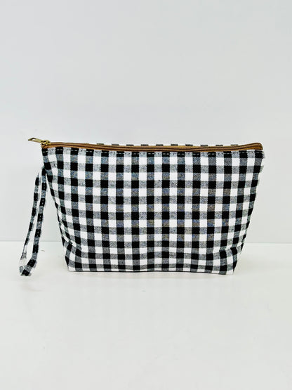 Neceser Maxi Gingham Negro