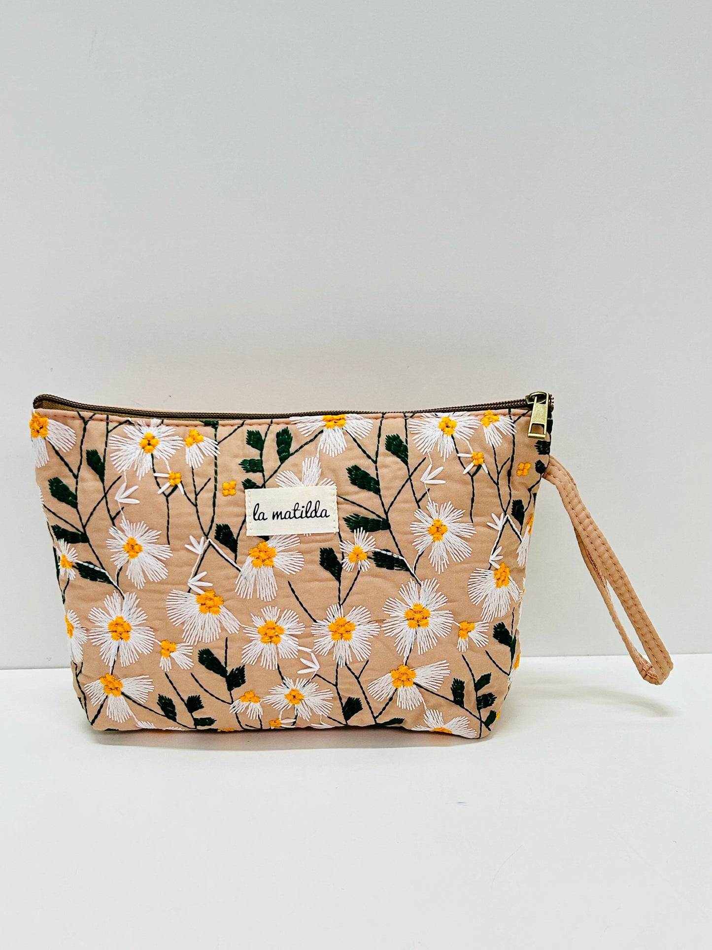 Neceser Maxi Margaritas Bordadas