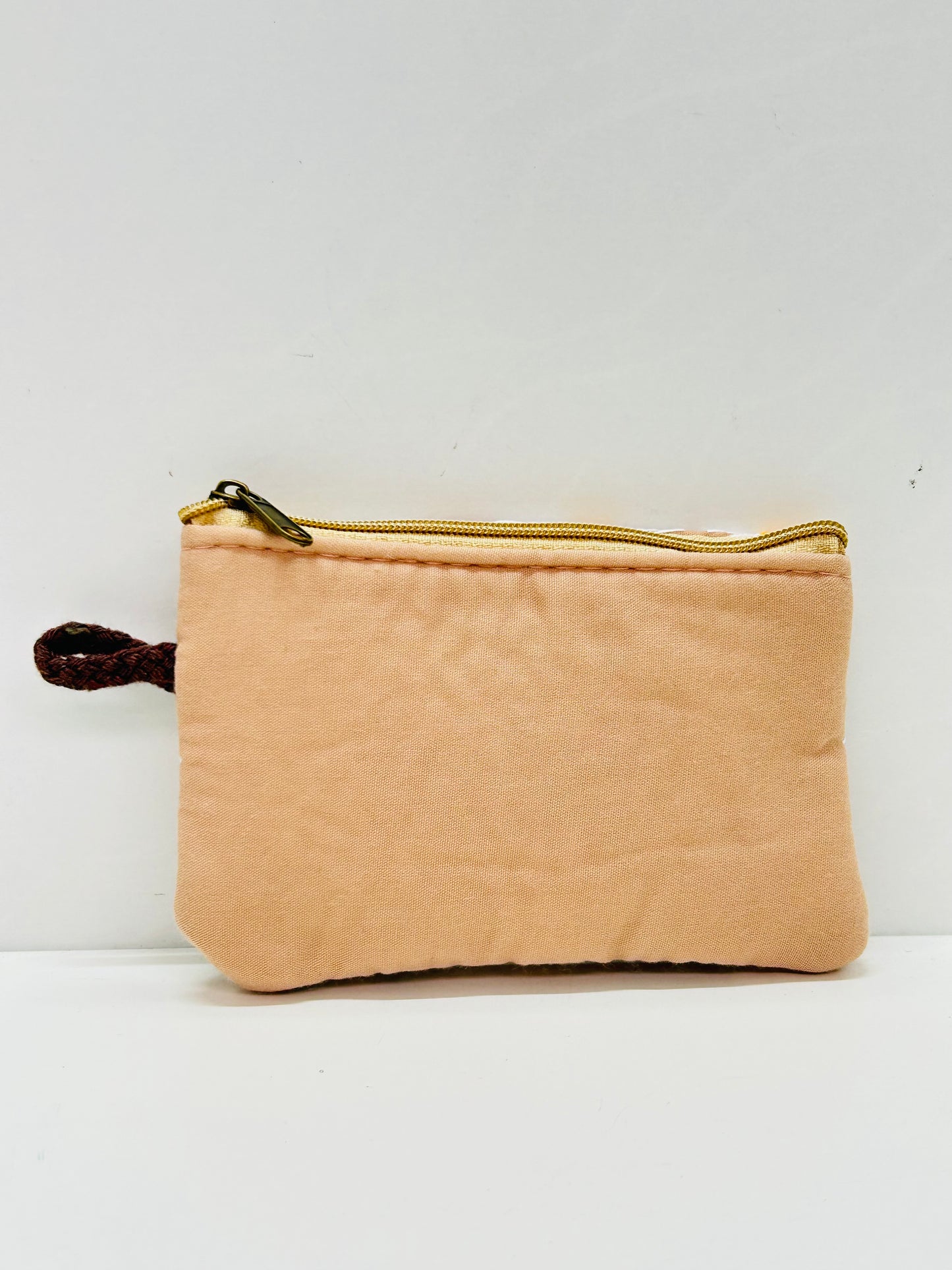 Monedero Margaritas Bordadas