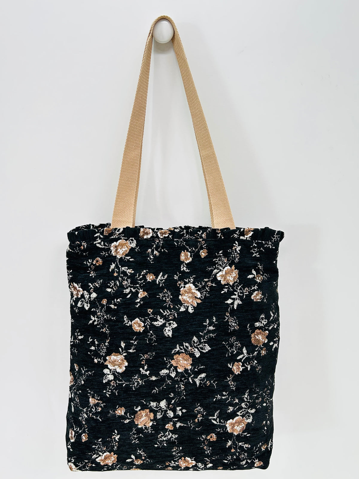 Bolsa Tote Bag Volantes Forest Negro