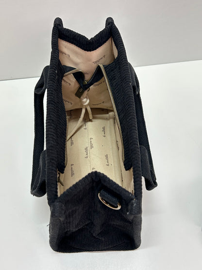 Bolso de mano Pana Negro