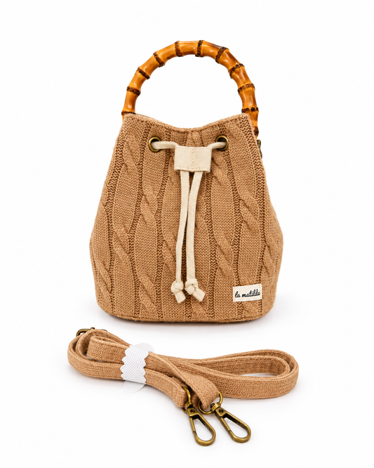 Bolso de mano Carla Marrón