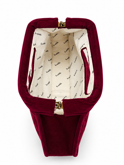 Bolso de mano Patricia Burdeos