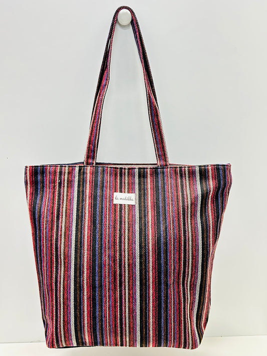 Bolsa Tote Bag Grande Línea Fuego