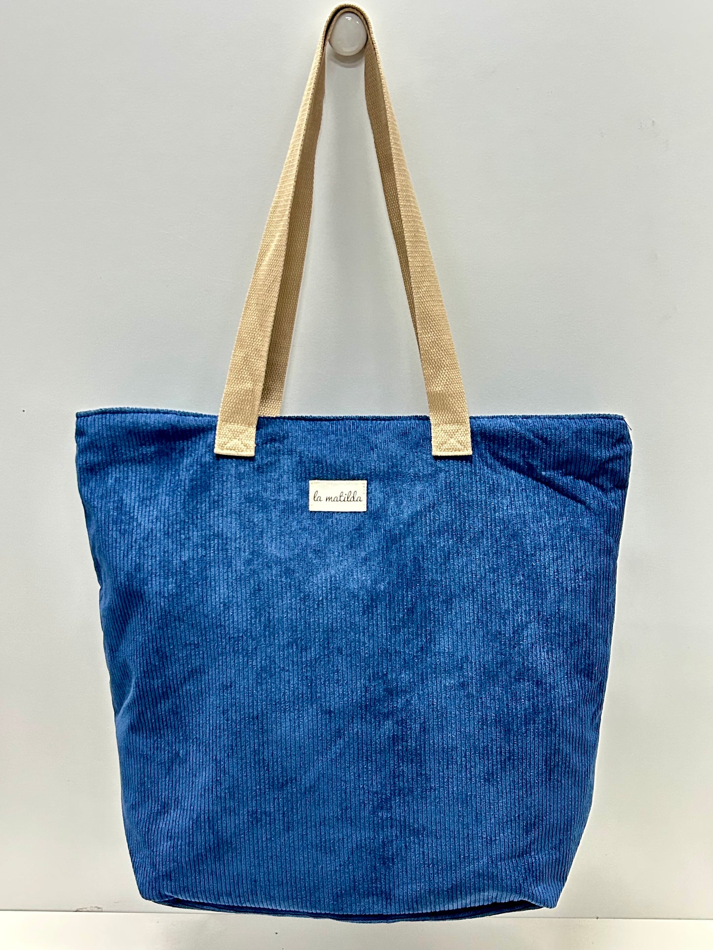 Bolsa Tote Bag Grande Pana Azulón
