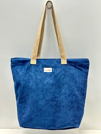 Bolsa Tote Bag Grande Pana Azulón