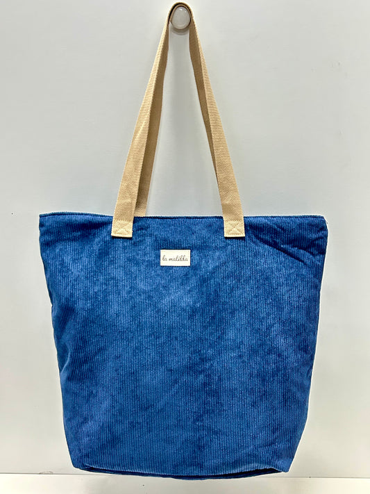Bolsa Tote Bag Grande Pana Azulón