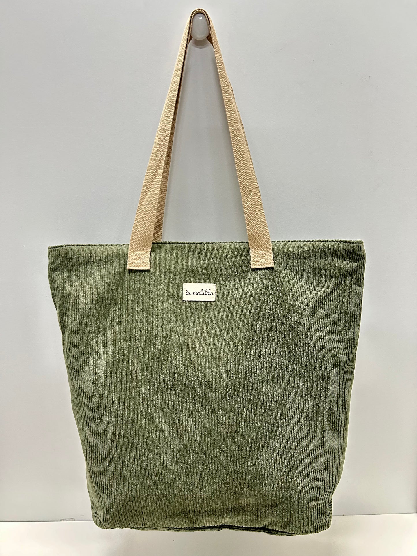 Bolsa Tote Bag Grande Pana Oliva