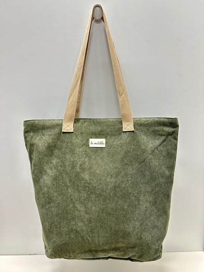 Bolsa Tote Bag Grande Pana Oliva
