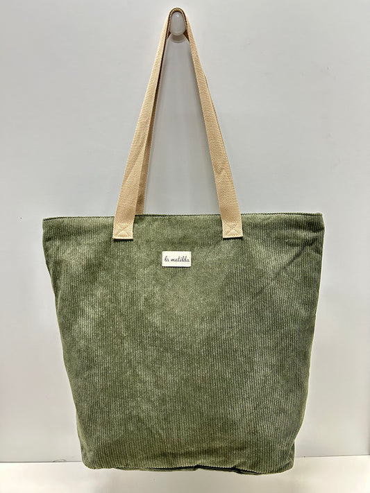 Bolsa Tote Bag Grande Pana Oliva