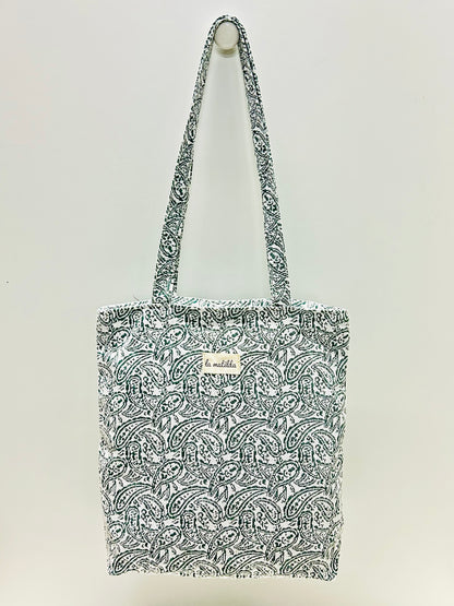 Bolsa Tote Bag Hojas Verde