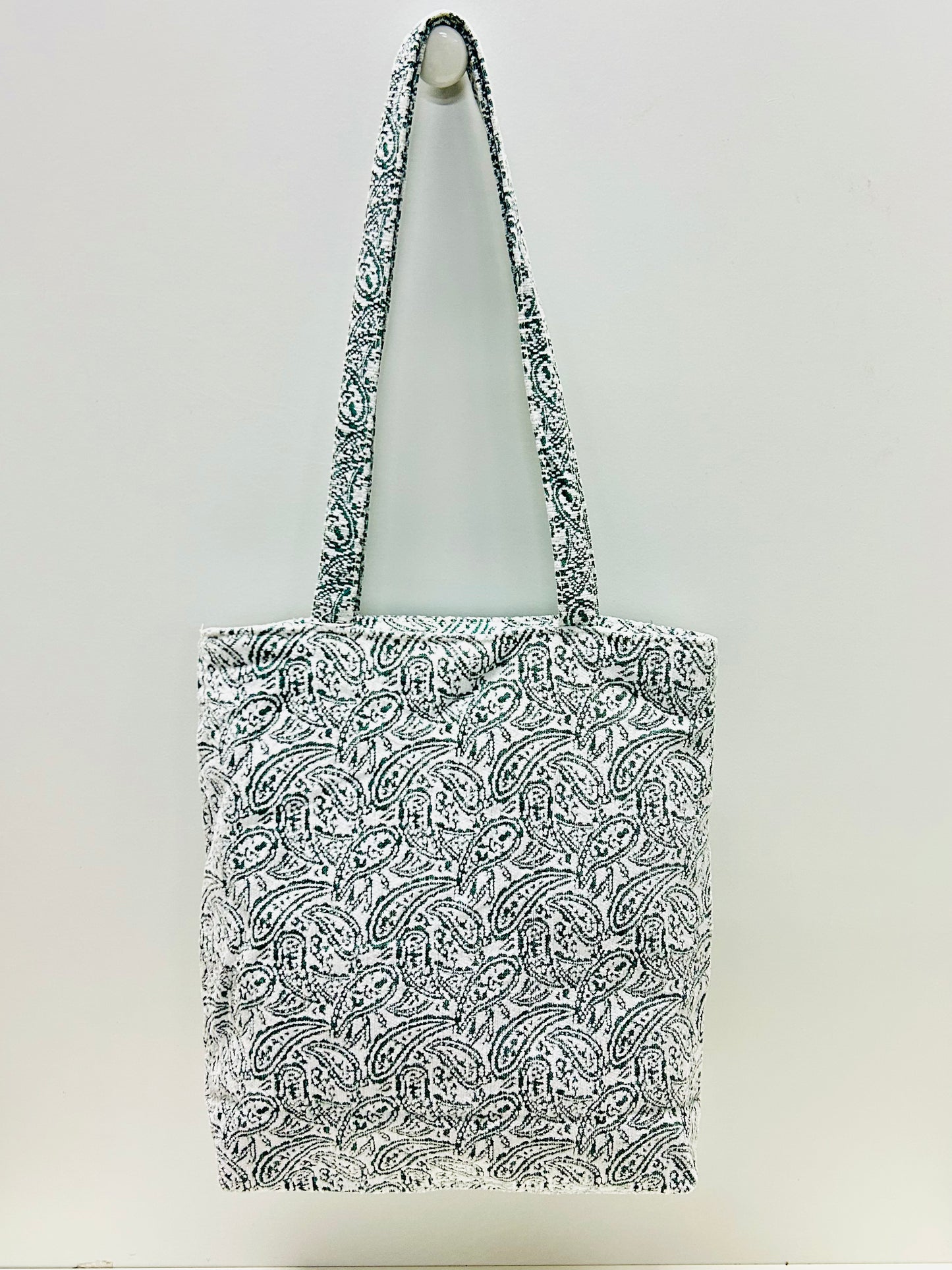 Bolsa Tote Bag Hojas Verde