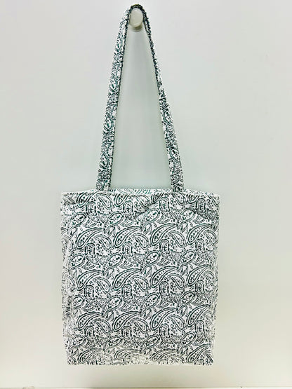 Bolsa Tote Bag Hojas Verde