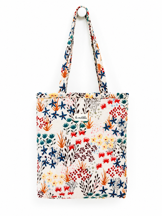 Bolsa Tote Bag Volantes Inés