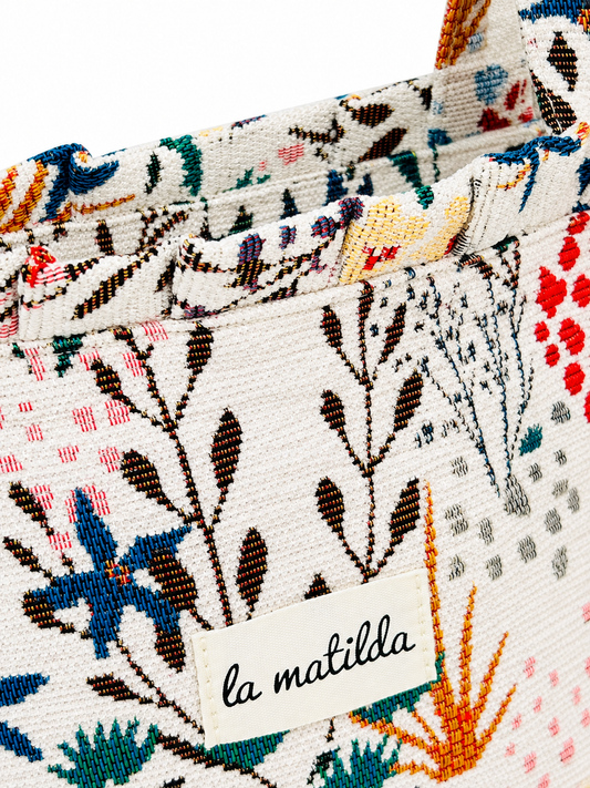 Bolsa Tote Bag Volantes Inés