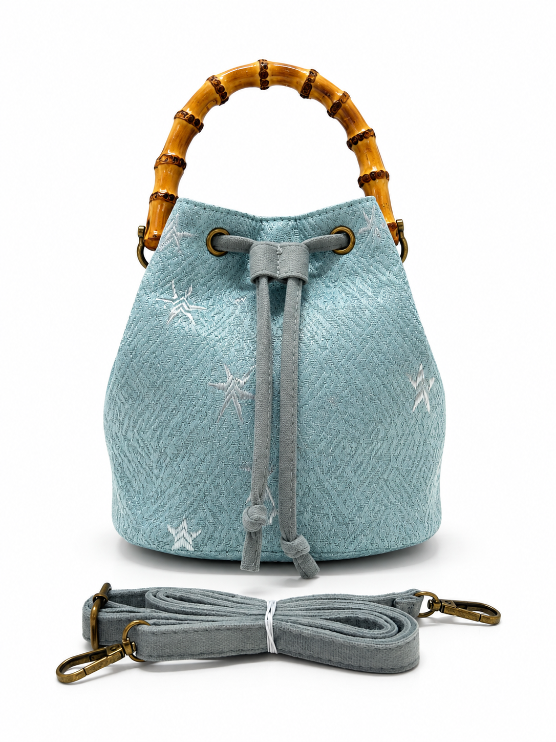 Bolso de mano Carla Azul Estrellas