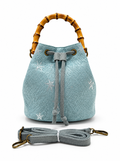 Bolso de mano Carla Azul Estrellas