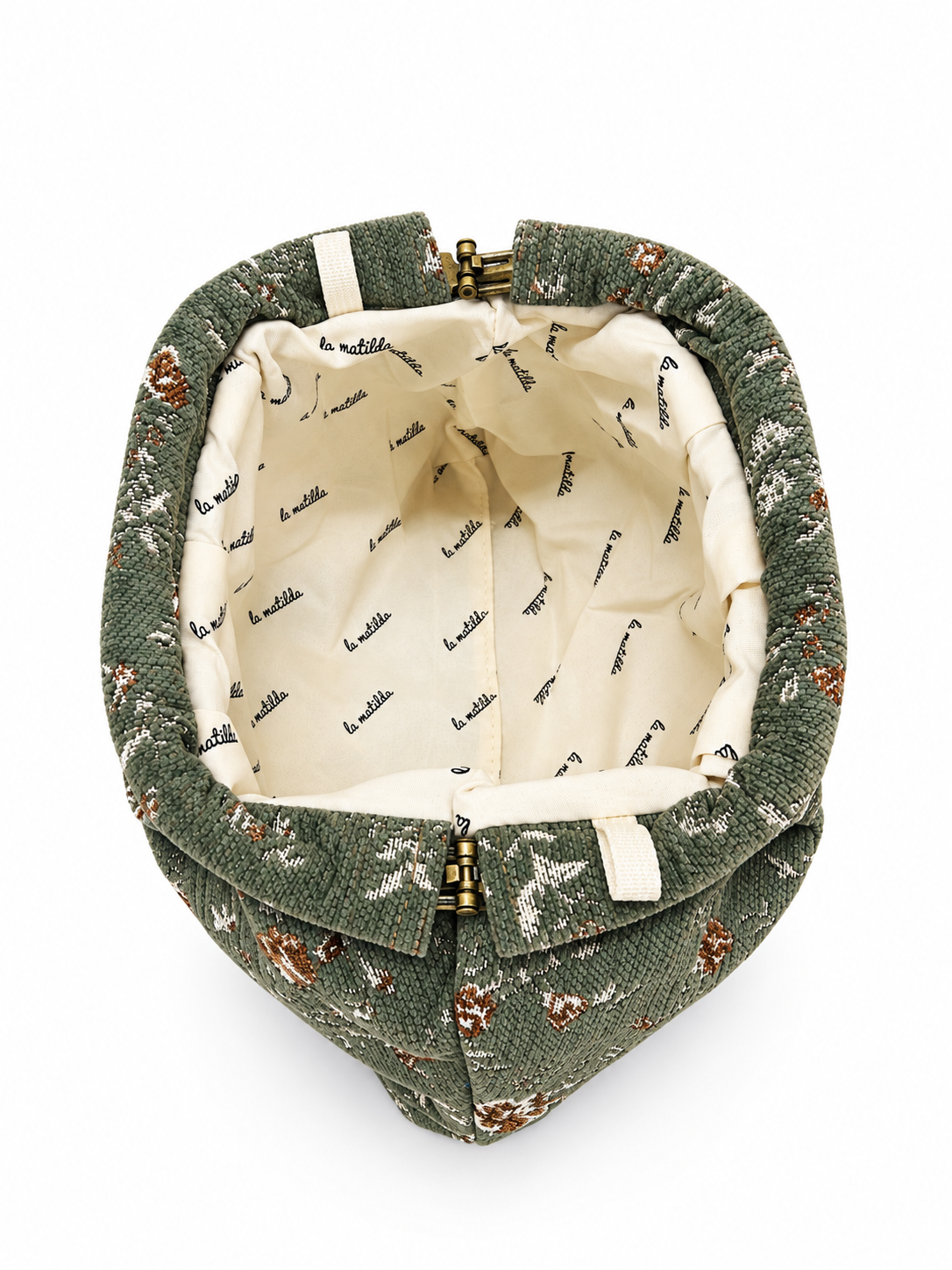 Bolso de mano Begoña Forest Verde
