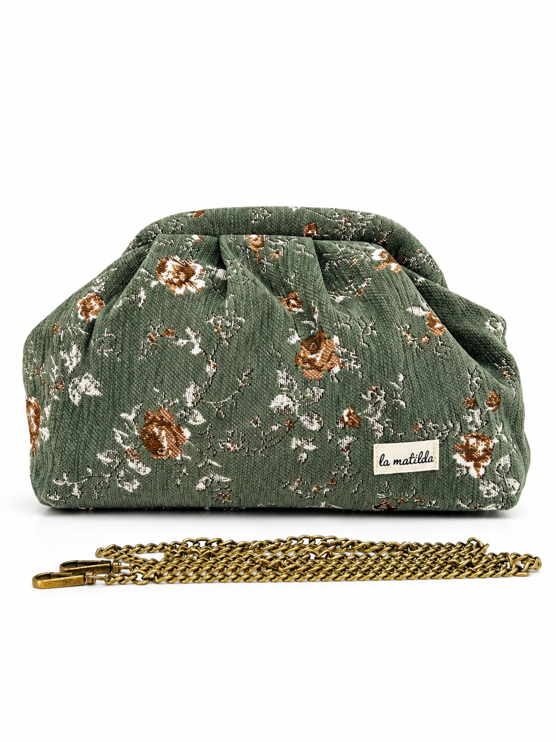 Bolso de mano Begoña Forest Verde