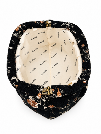 Bolso de mano Begoña Forest Negro