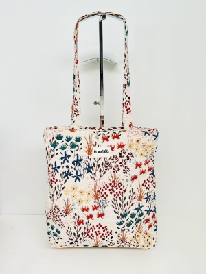 Bolsa Tote Bag La Matilda estampado flores